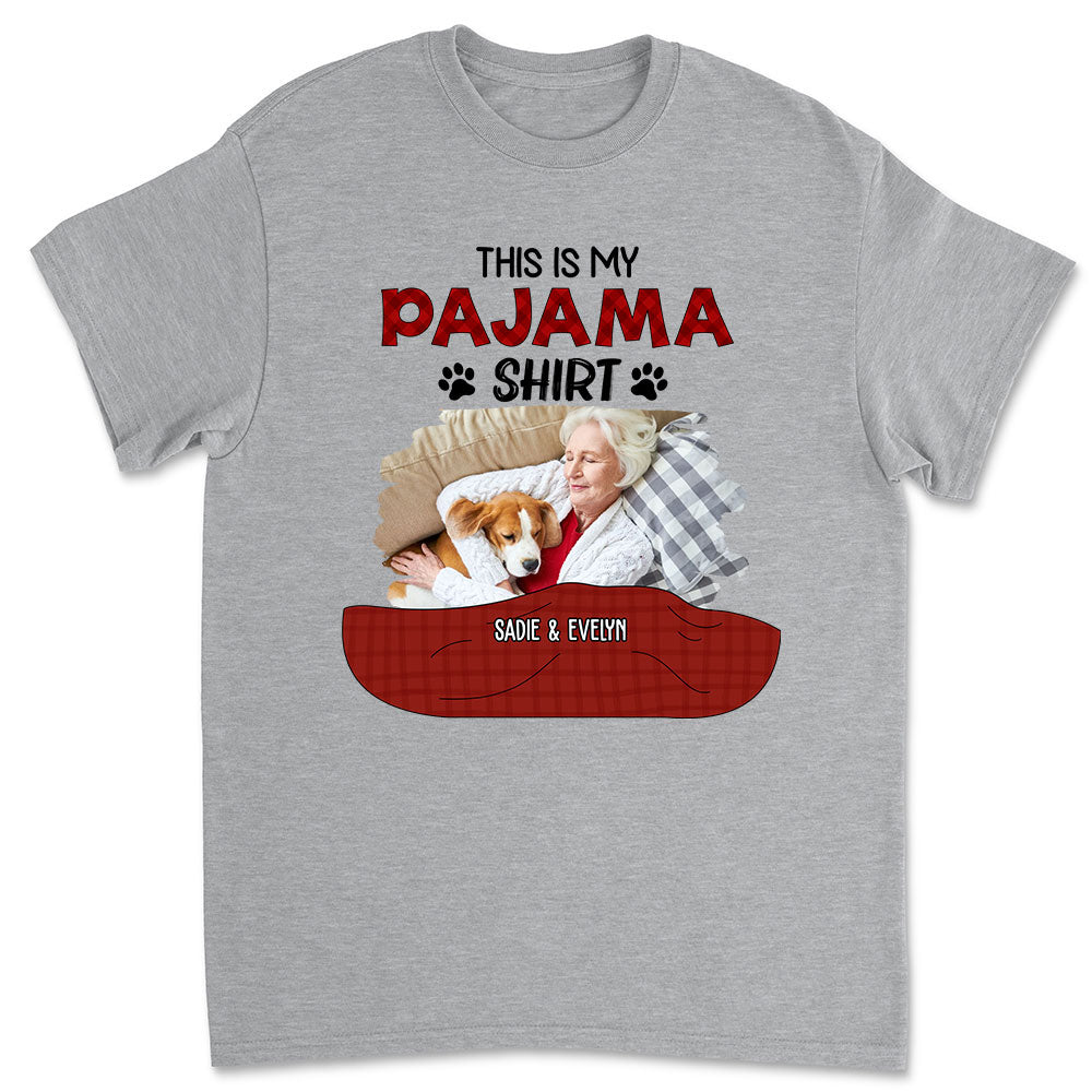 Personalized Custom Premium Pajama-Style Photo T-Shirt - Version 3