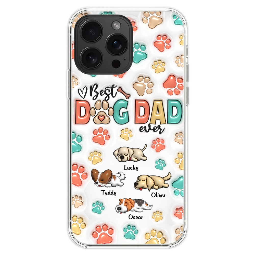 Best Fur Mom Ever! Personalized 3D Inflated Effect Custom Phone Case