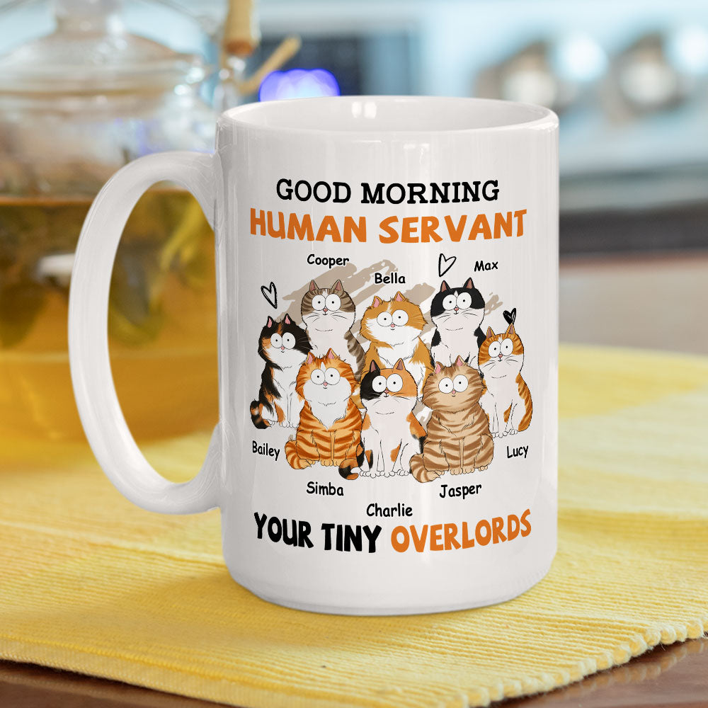 Good Morning - Customizable Personalized Coffee Mug for Pet Lovers