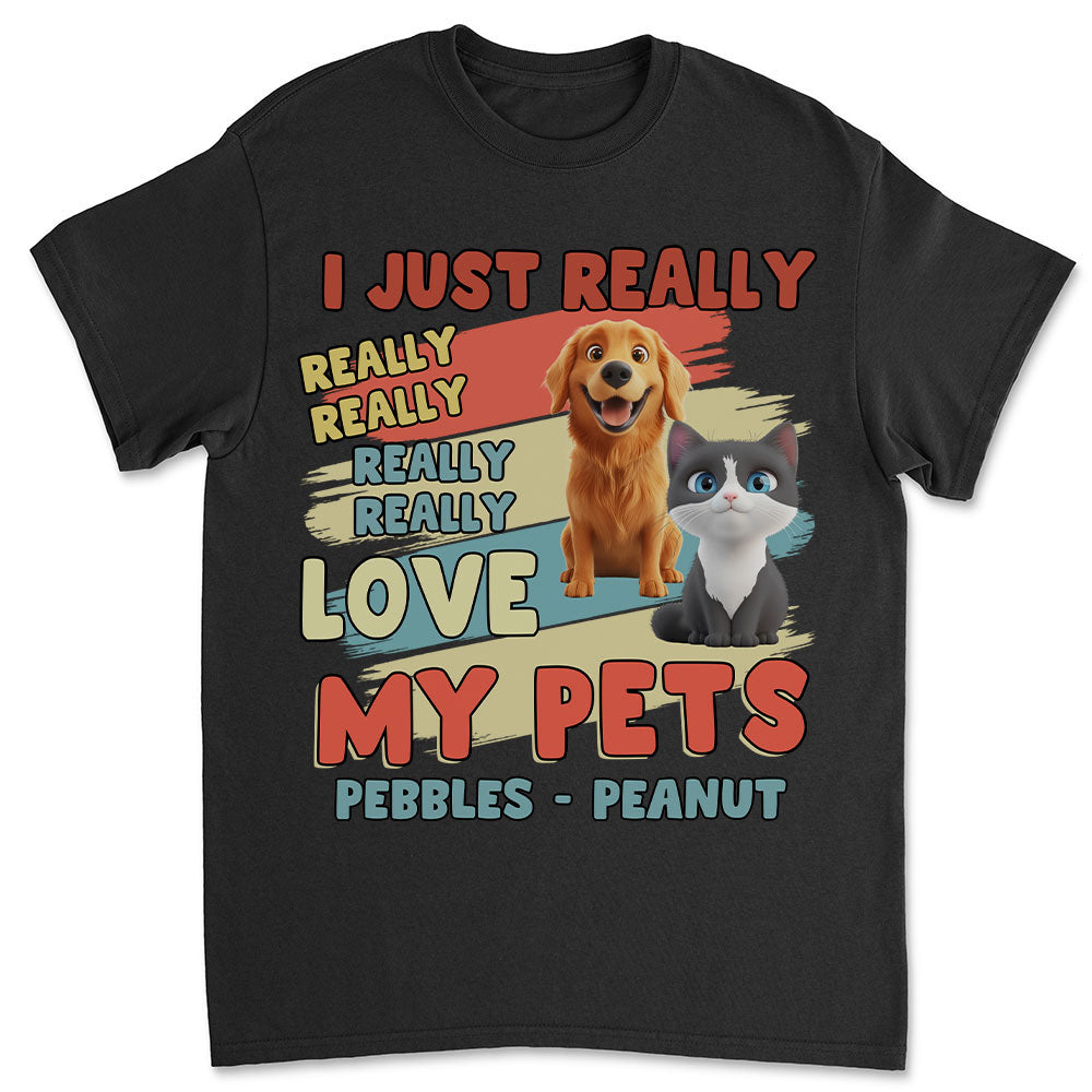 Customizable Unisex T-Shirt - Show Your Love for Pets!
