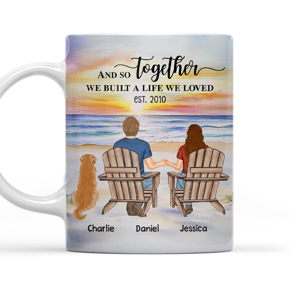 Personalized Custom Coffee Mug - A Life You'll Love