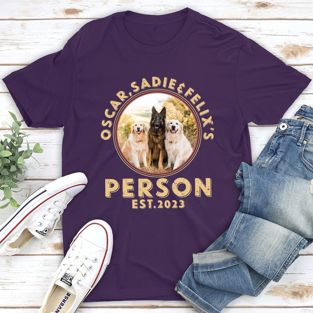 Personalized Custom Unisex T-shirt: Ideal Gift for Pet Lovers