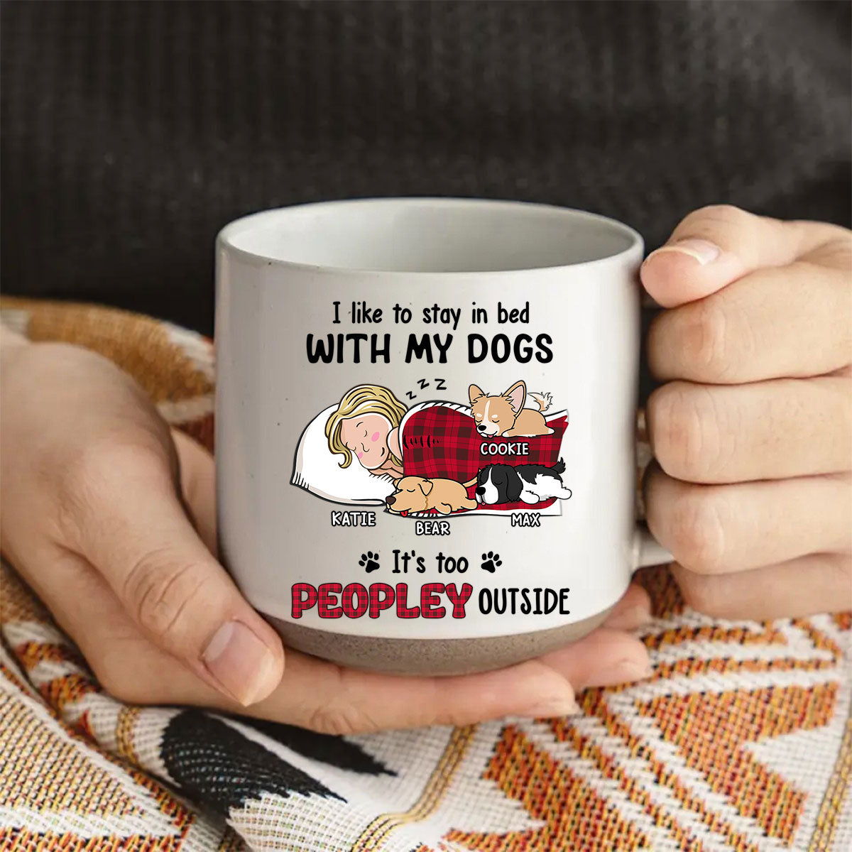 Personalized Custom Ceramic Mug for Cozy Bedtime Beverages
