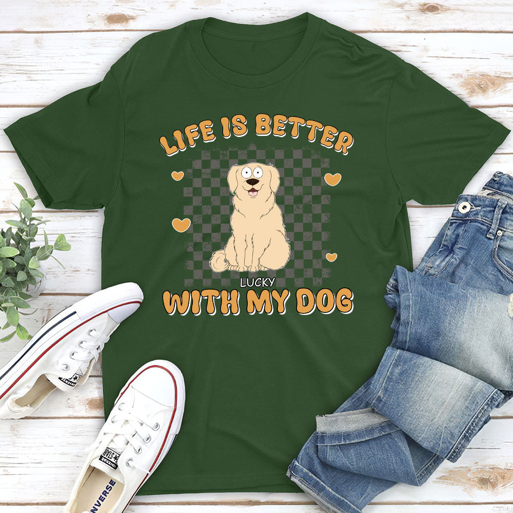 Personalized Unisex Pet Lover T-shirt - Enhance Your Life with Pets