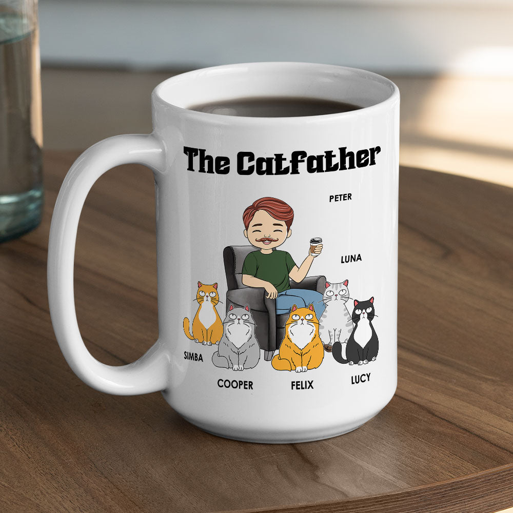 The Cat Parents - Exclusively Personalized Custom Coffee Mug for Pet Lovers