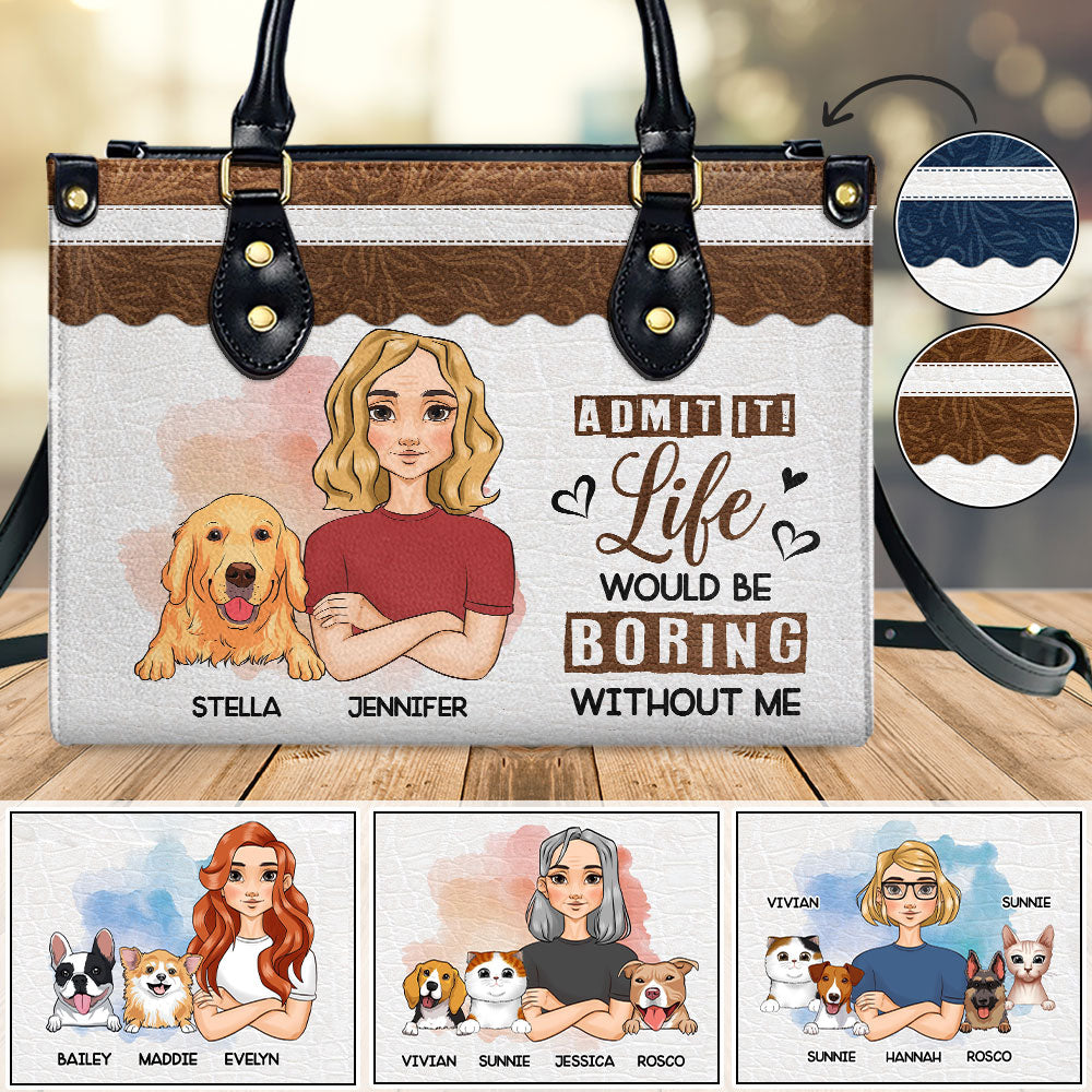 Personalized Custom Leather Bag - A Must - Have to Show Love for Your Fur Babies