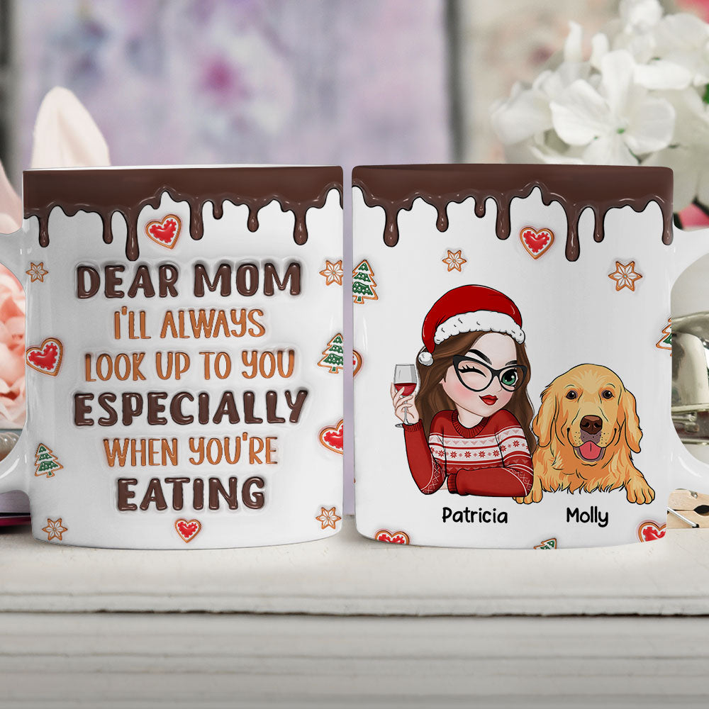 Personalized 3D Inflated Effect Custom Mug - A Heartfelt Daily Companion