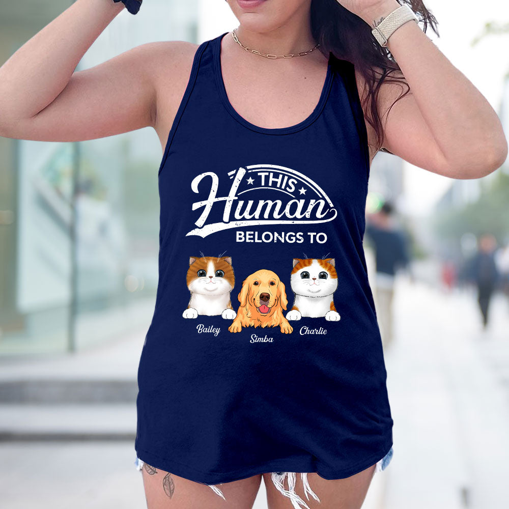 Personalized Custom Women's Summer Pet Lover's Tank