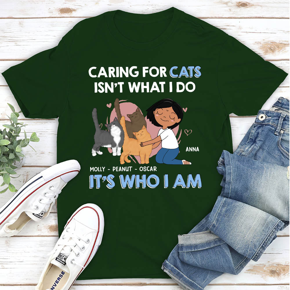 Personalized Unisex Cat - Loving T - shirt: Ideal Gift for Pet Enthusiasts