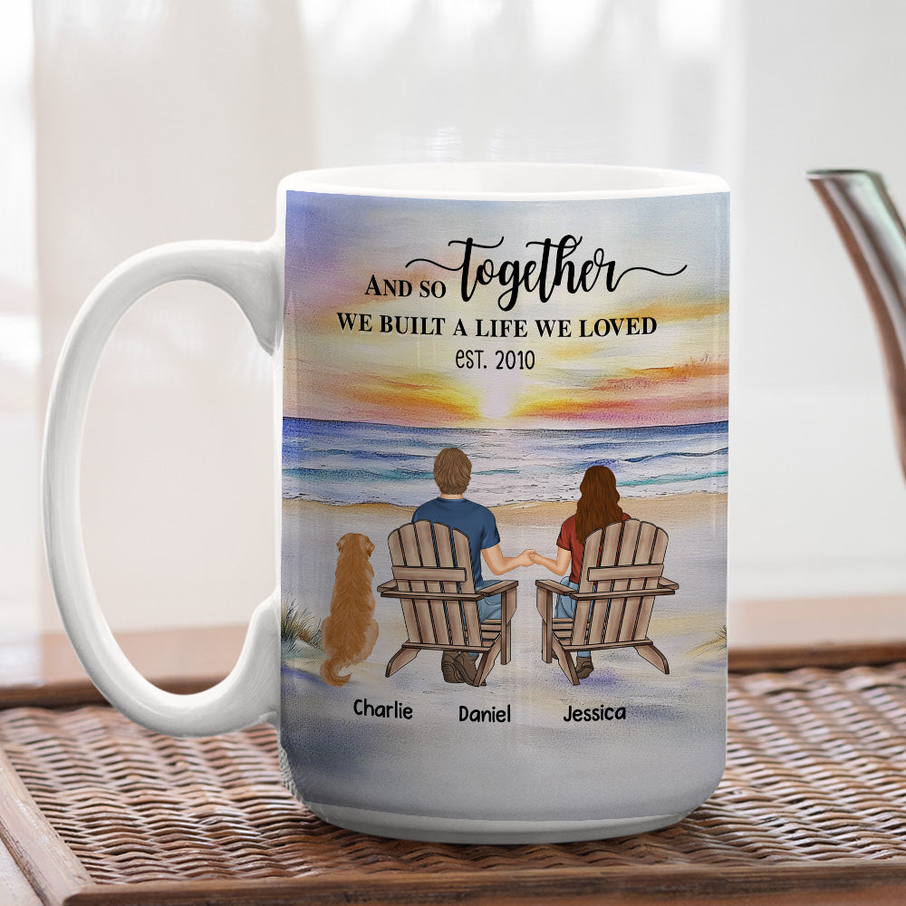 Personalized Custom Coffee Mug - A Life You'll Love