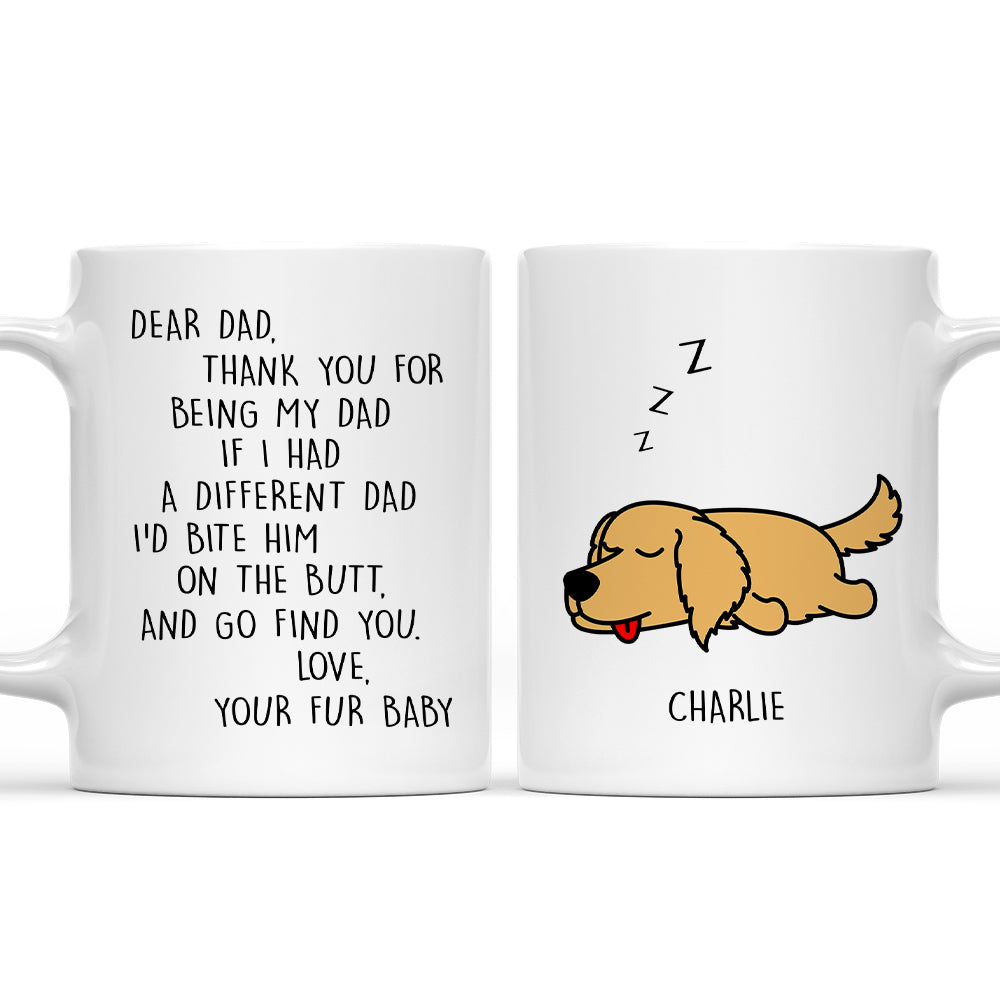 Personalized Custom Coffee Mug - Ideal Gift for Dog Moms and Dads