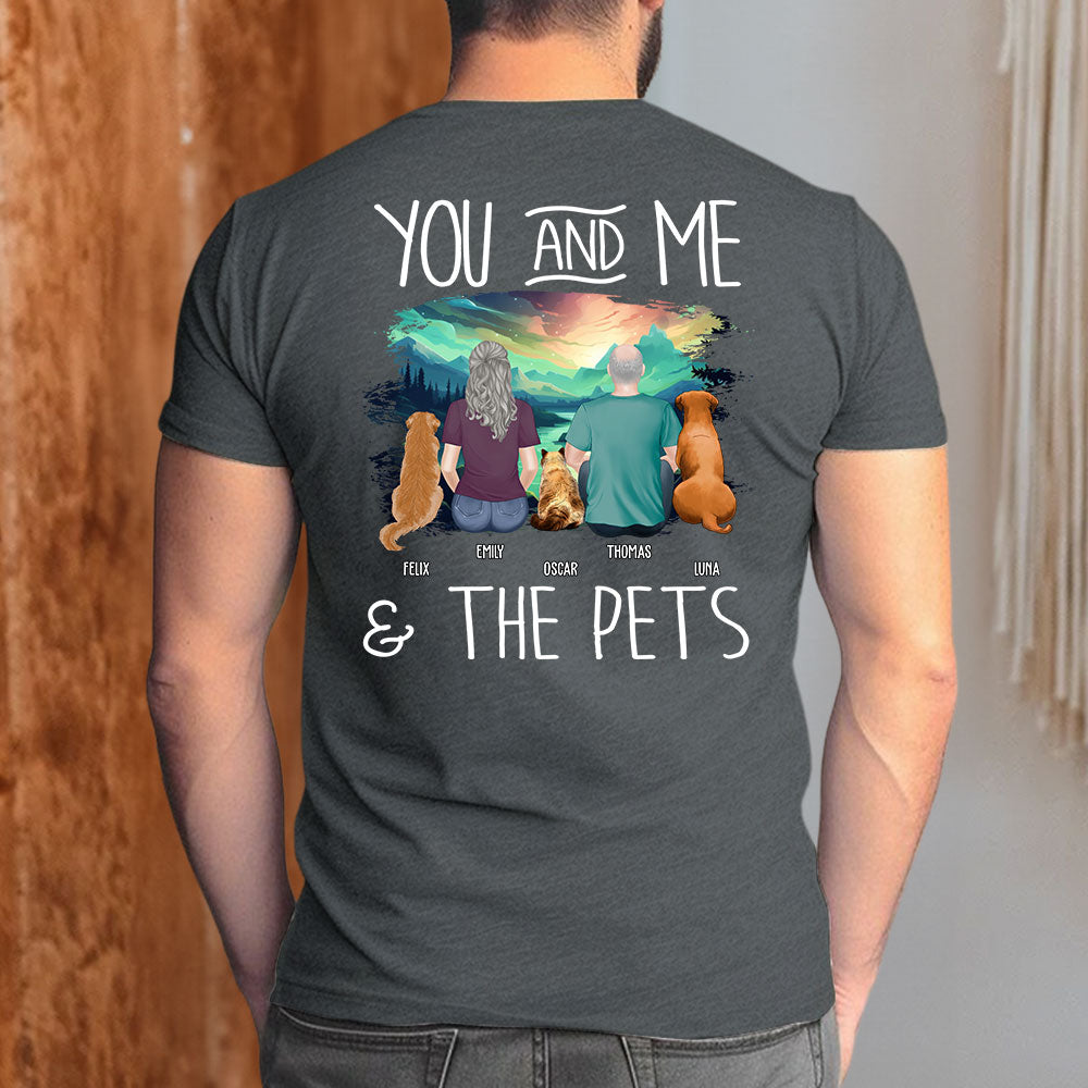You Me Dogs - Customizable Personalized Unisex Pet Lover T-shirt