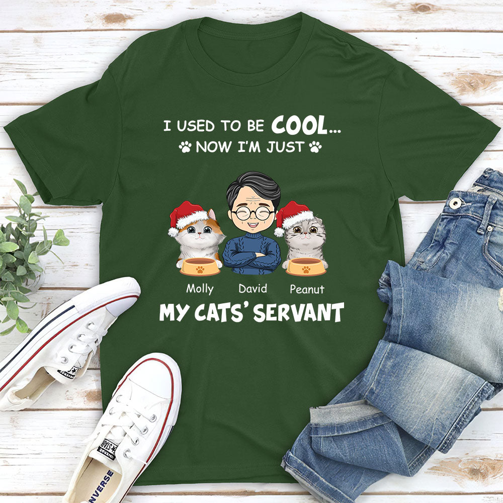 My Cat Servant - Customizable Unisex Personalized Cat Lover T-shirt