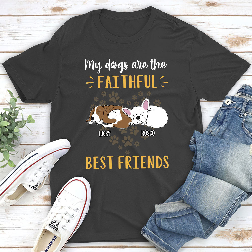 Personalized Custom Unisex Dog Lover T-shirt - Celebrate Your Furry Best Friend