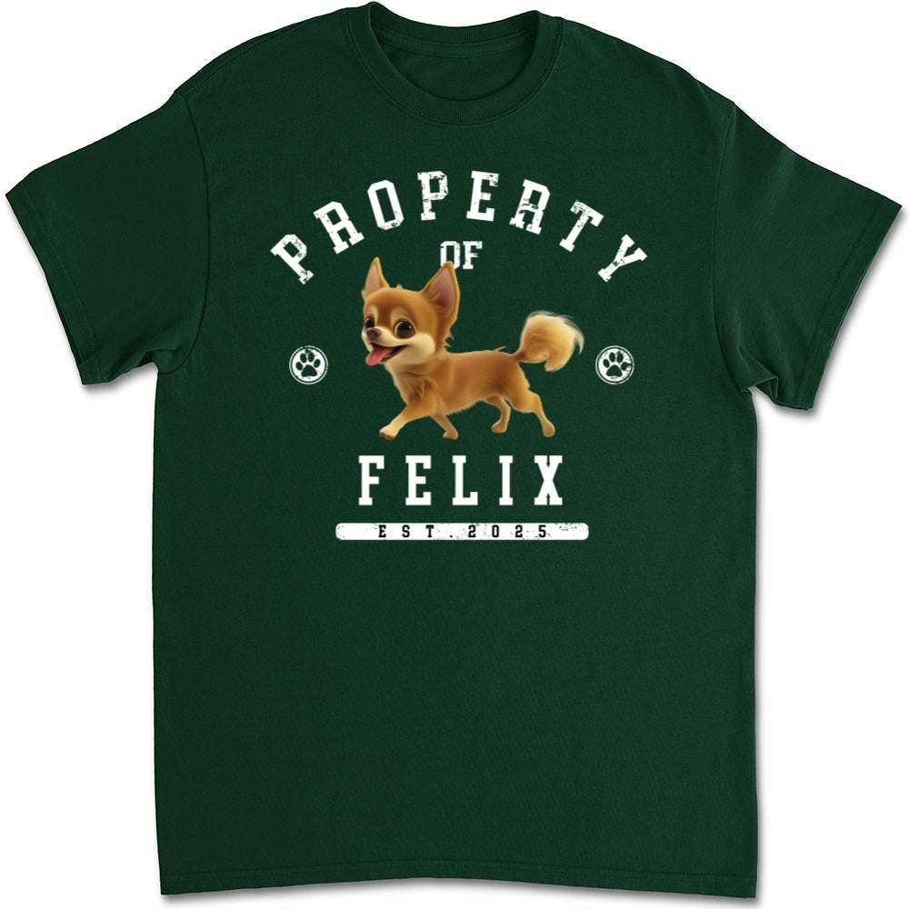 Customizable Dog Cartoon Unisex T-shirt - Ideal Gift for Pet Lovers