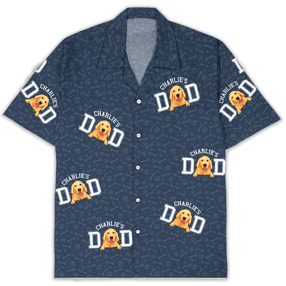 Summer Personalized Custom Hawaiian Shirt for Dog Dads - Unique Pet Lover's Gift