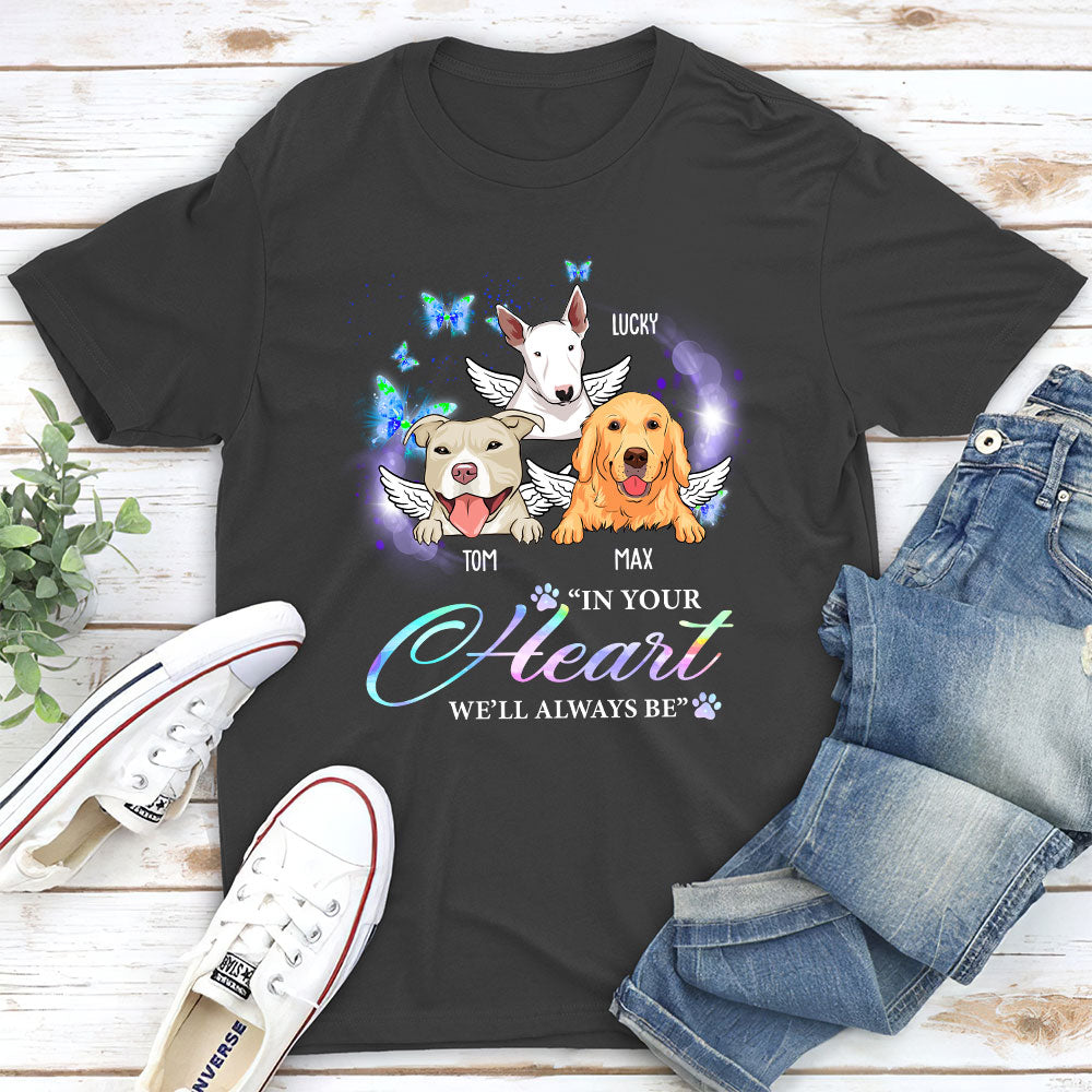 In Your Heart - Customizable Unisex Personalized Pet Lover T-shirt