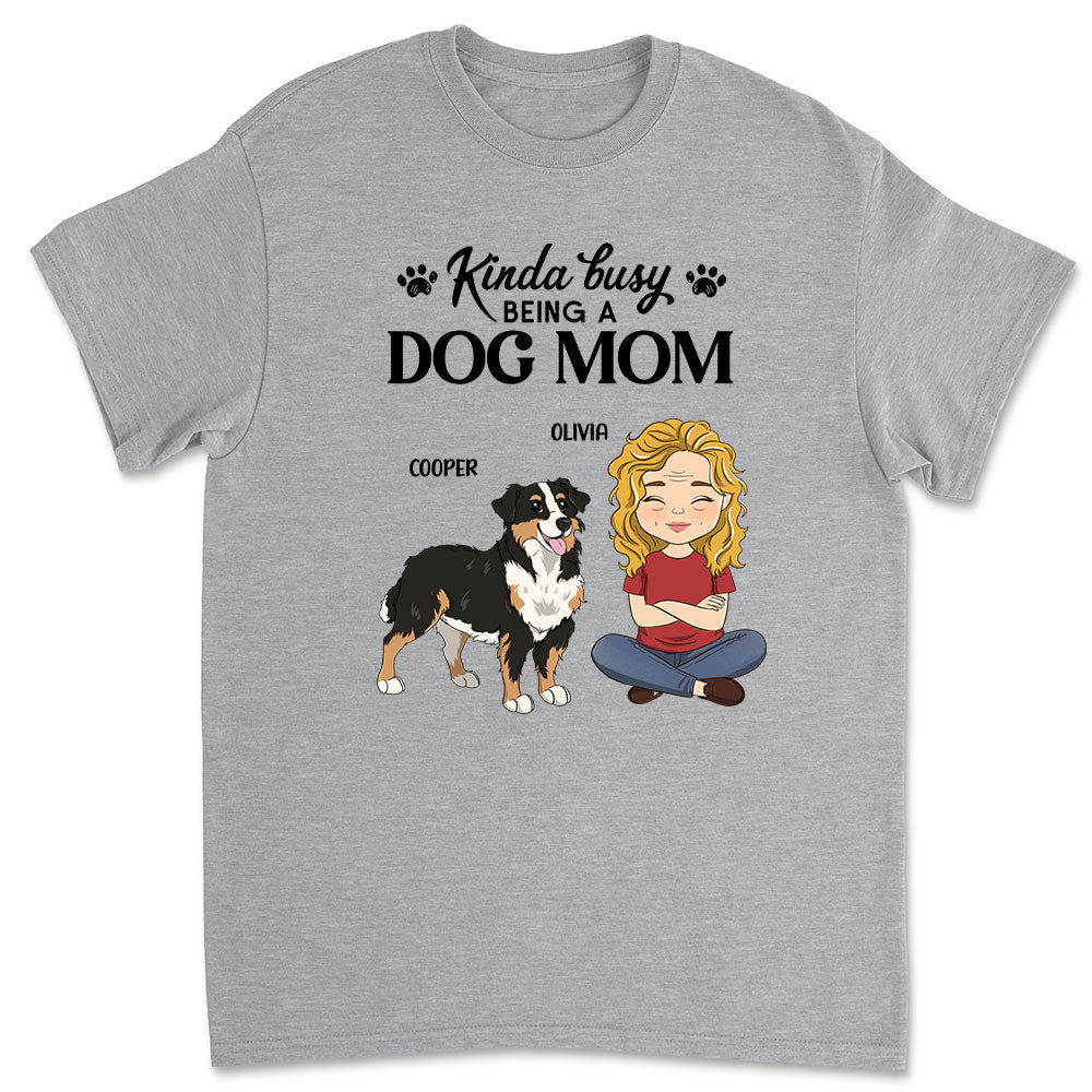 Personalized Custom Unisex T-shirt for Busy Pet - Loving Moms