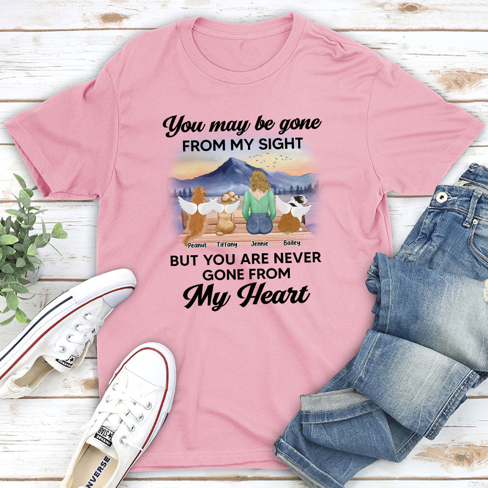 Personalized Custom Unisex Memorial T-shirt for Pet Lovers - From My Sight