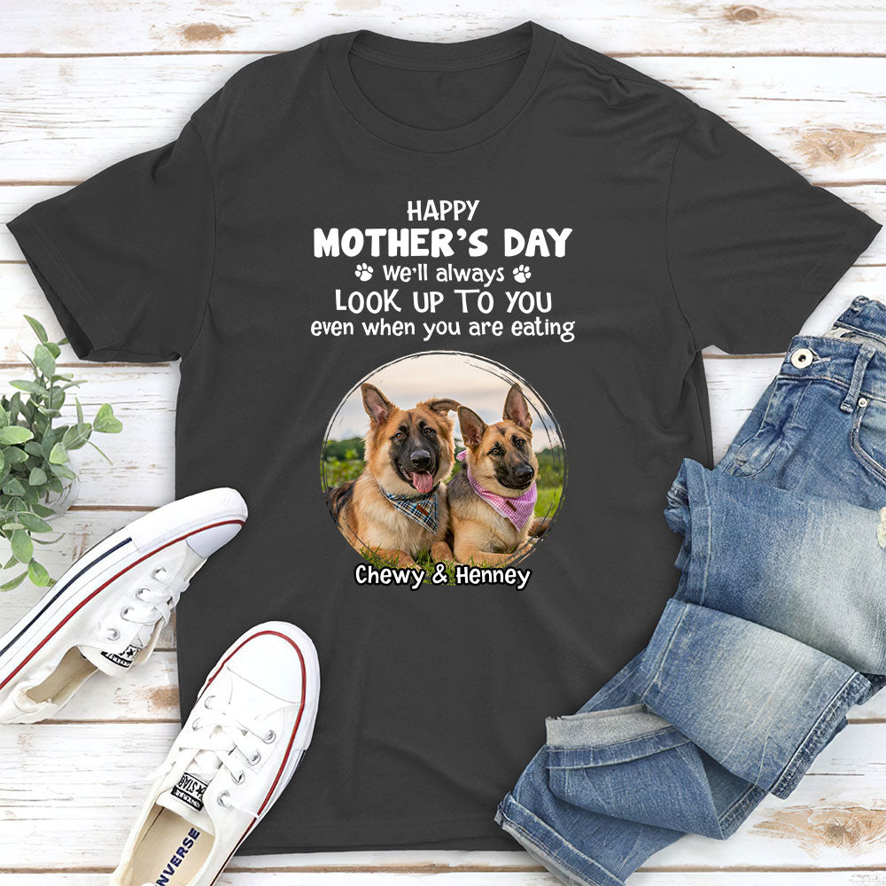 Always Looking Up - Customizable Unisex Pet Lover T-shirt
