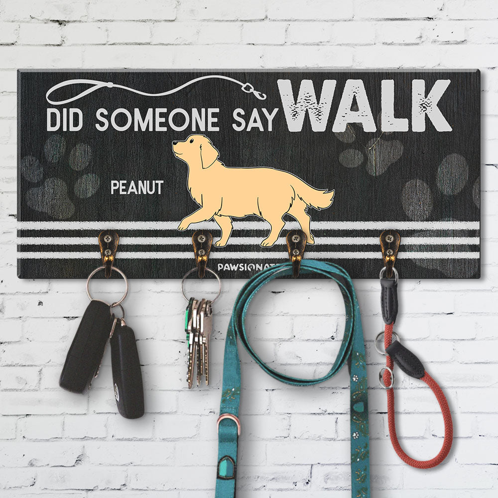 Personalized Custom Wooden Key Holder - The Ideal Gift for Pet Lovers