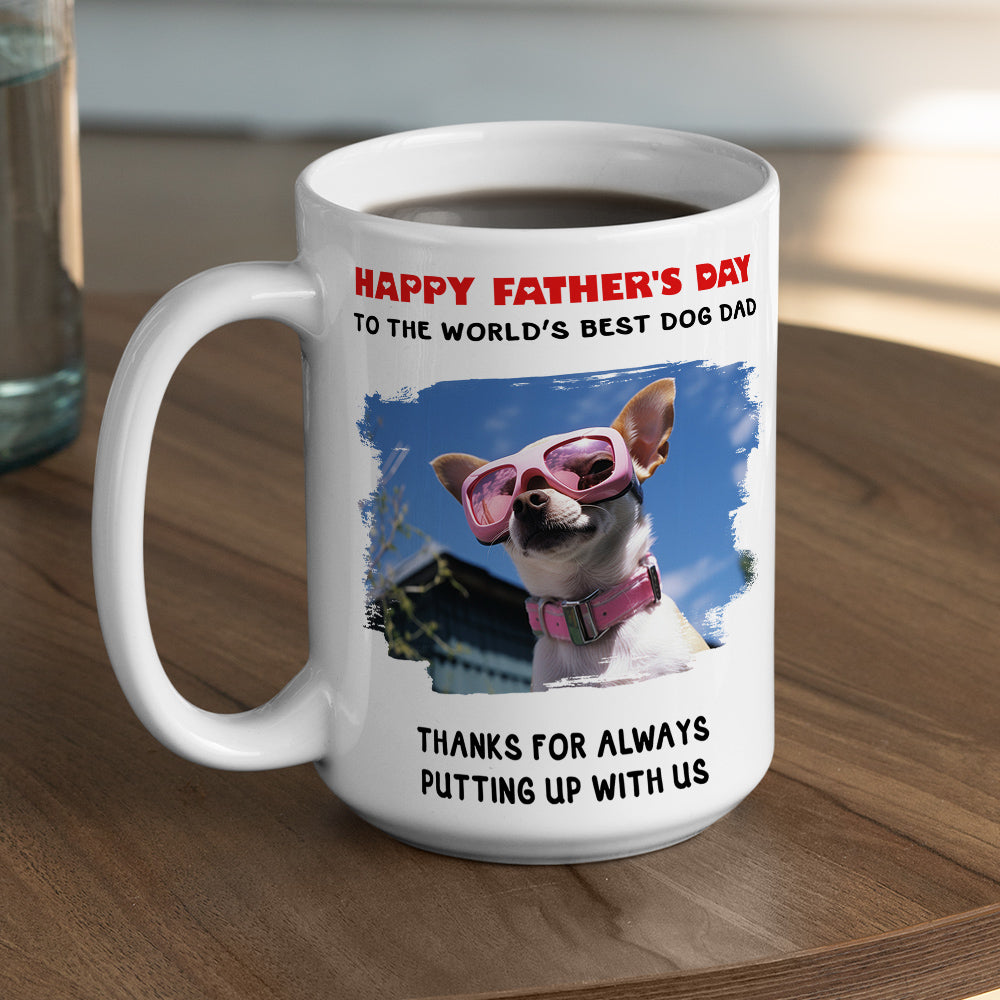 Thank You for Enduring - Personalized Custom Coffee Mug for Pet Lovers