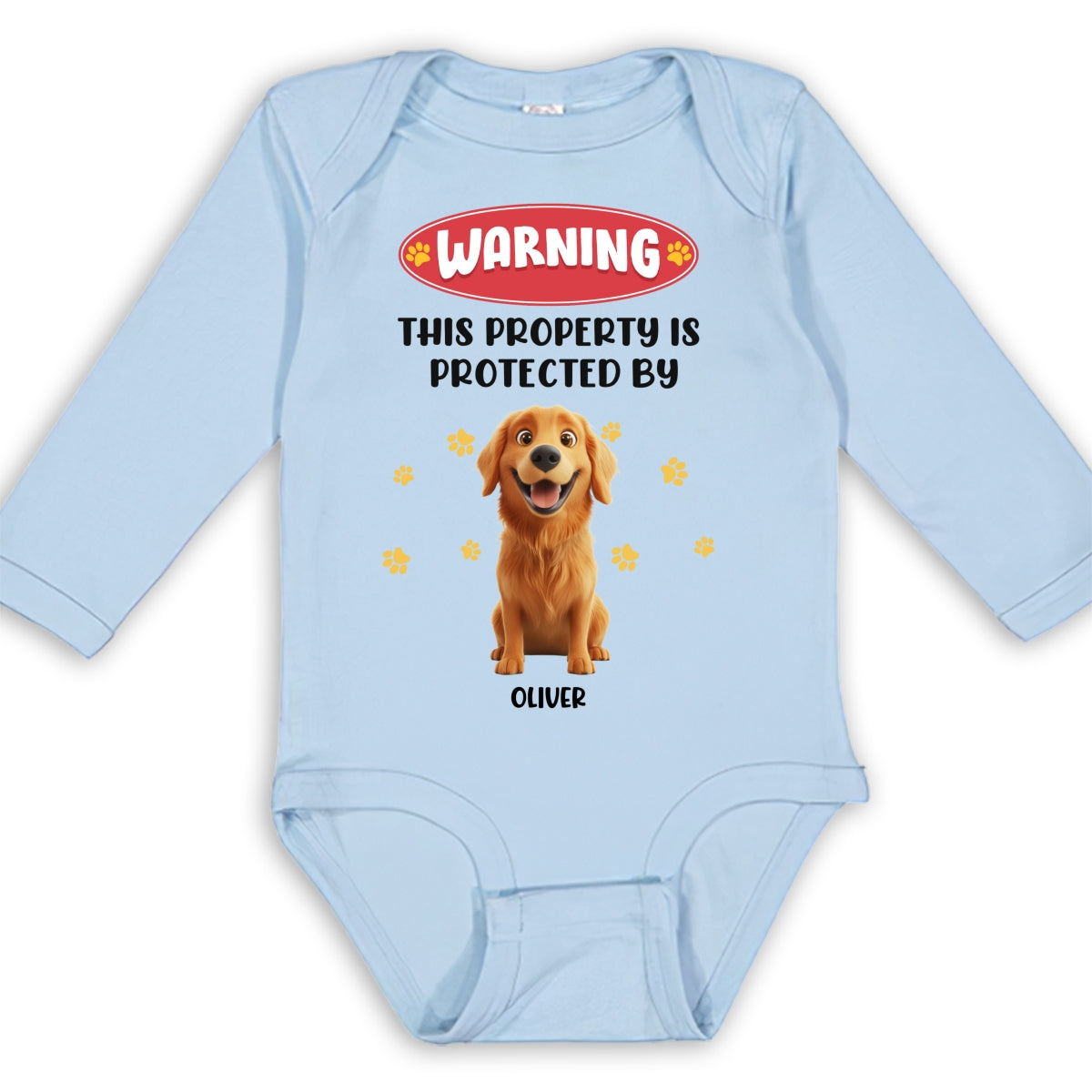 Personalized Custom Long Sleeve Baby Onesie: A Cherished Keepsake