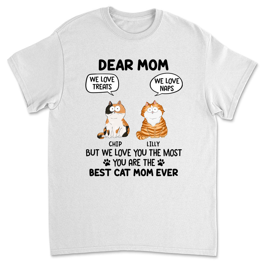 Best Fur Mom Ever - Customizable Unisex Personalized T-shirt for Pet Lovers