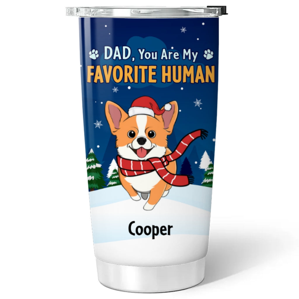 Personalized My Favorite Human Tumbler - Unique Custom Design
