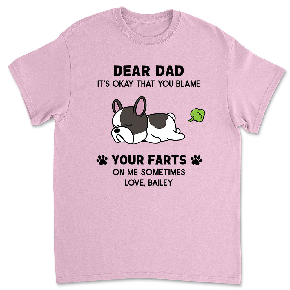 Blame On Dog - Customizable Unisex Personalized T - shirt for Pet Lovers