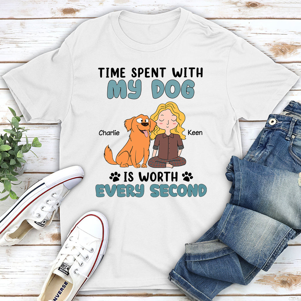 Every Second - Customizable Unisex Personalized T - shirt for Pet Lovers