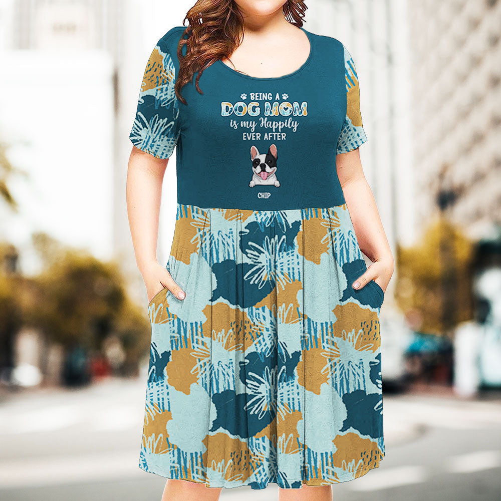 Personalized My Happily Ever After Casual Dress for Dog Moms