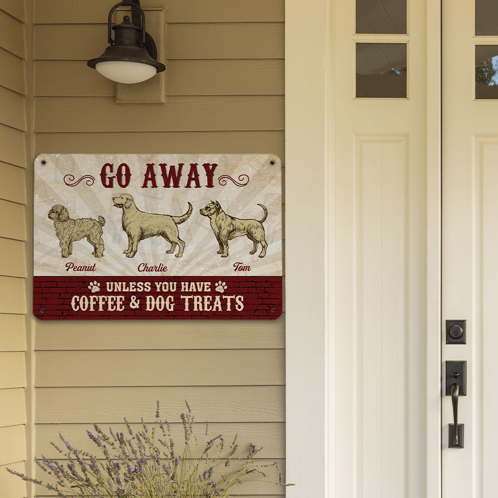 Personalized Custom Metal Sign - A Must - Have for Dog Lovers