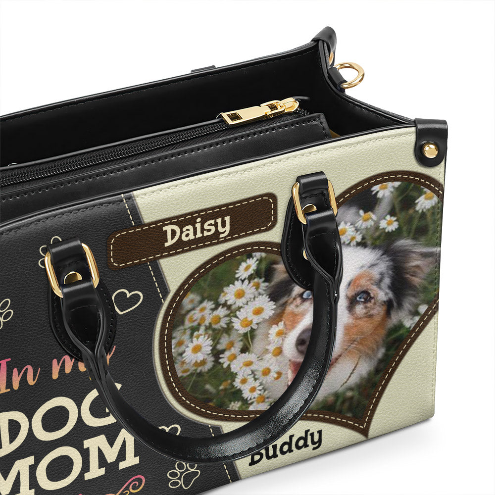 Dog Mom Era - Exclusively Personalized Custom Leather Handbag