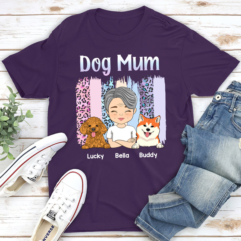 Customizable Unisex Dog Mom T-shirt - Personalized Gift for Pet Lovers