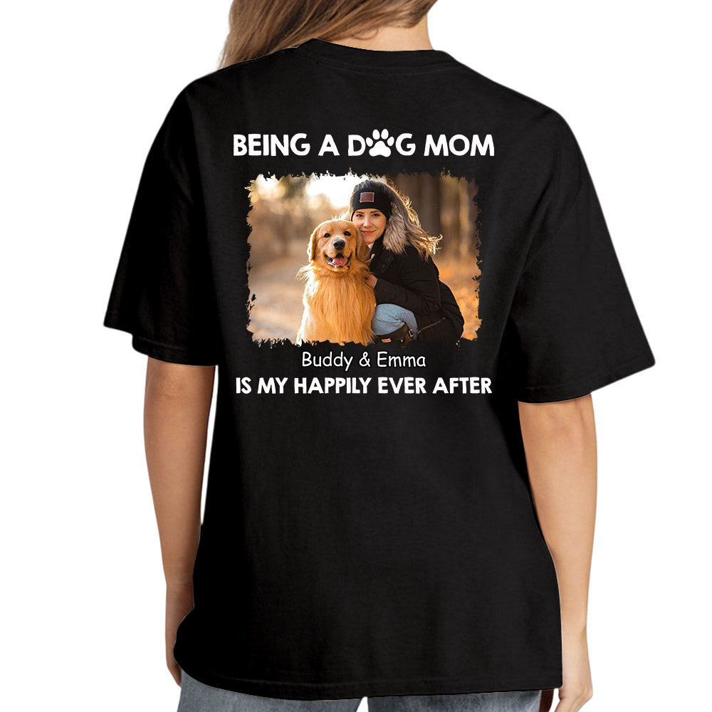 Happy Together Personalized Unisex Pet Lover's Photo T-shirt
