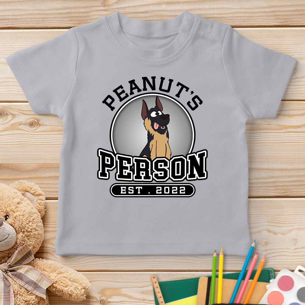 Personalized Custom Youth Dog Lover T-shirt