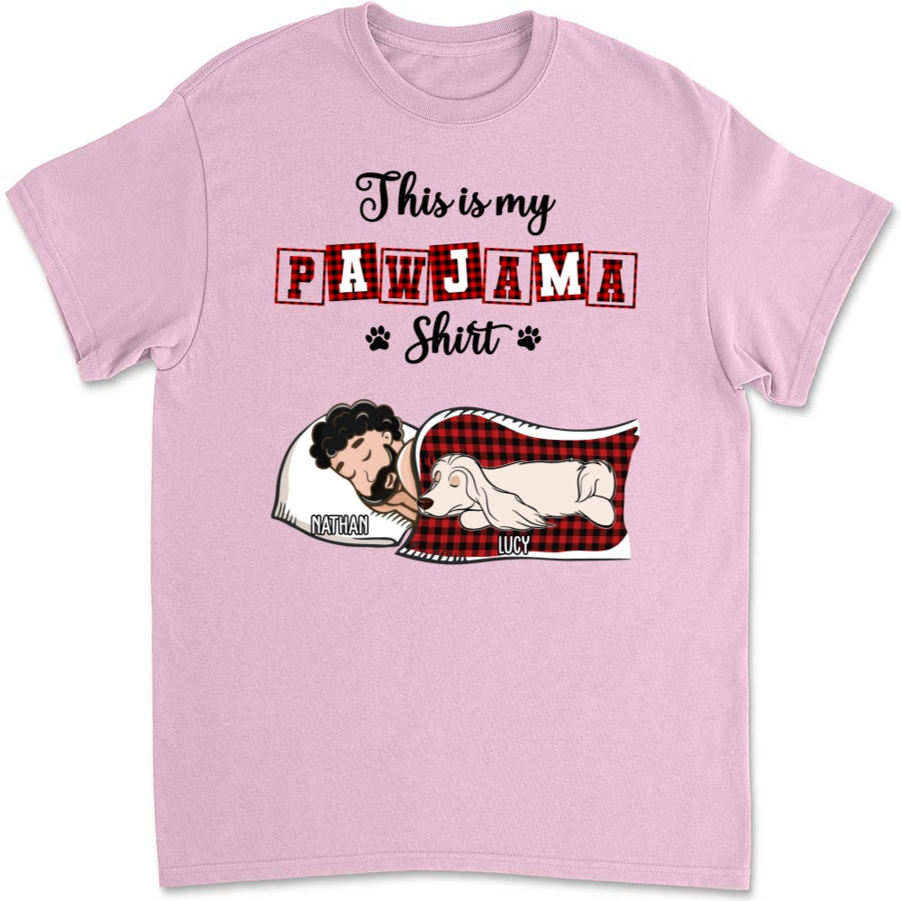 My Sleepshirt Ver Pet 2 - Customizable Unisex Personalized Pet Lover T-Shirt