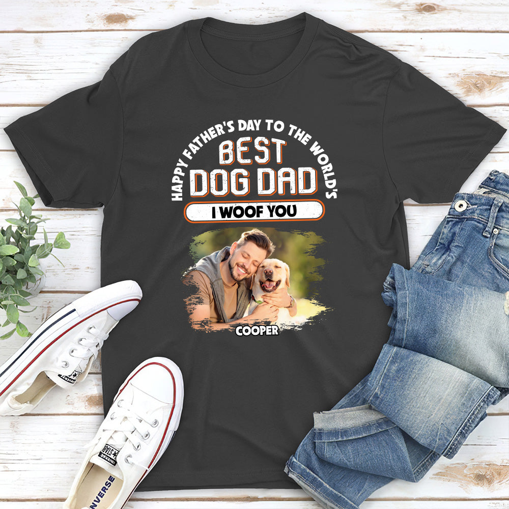 Personalized Custom Unisex T-shirt - The Ideal Gift for Pet - Loving Dads