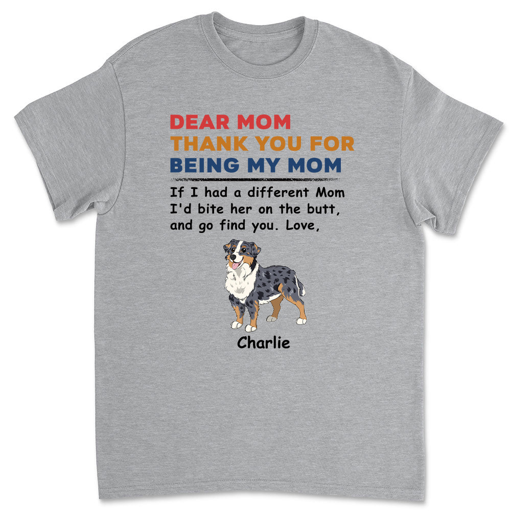 Customizable Unisex 'Dogs Bite You' T-shirt - Ideal Gift for Pet Lovers