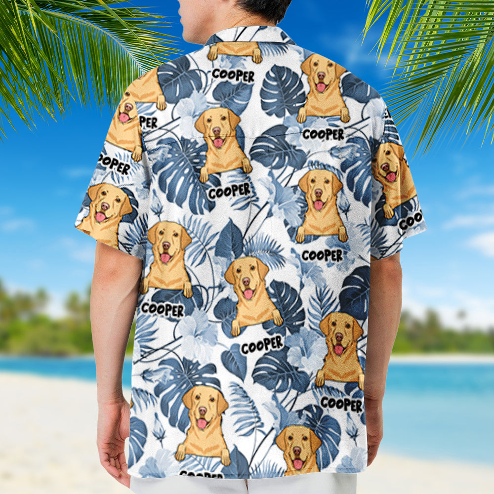 Customizable Summer Hawaiian Shirt Featuring Your Beloved Dog