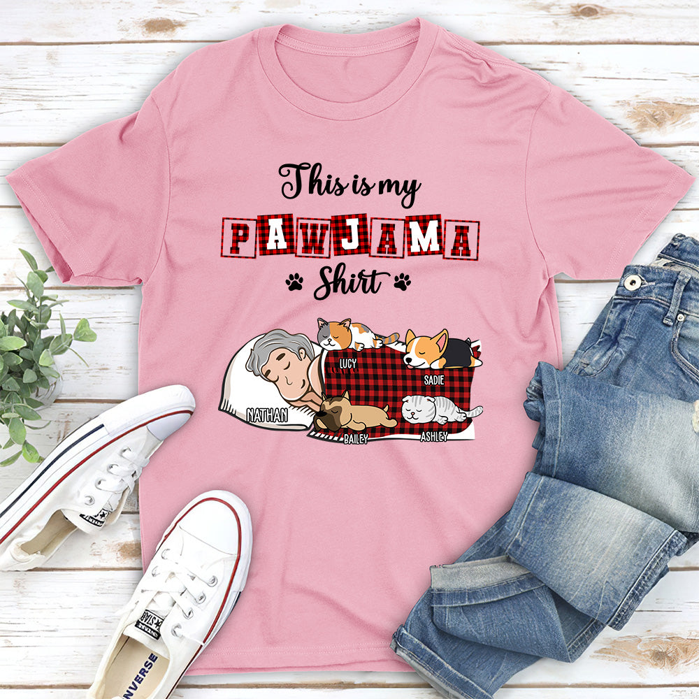 My Sleepshirt Ver Pet 2 - Customizable Unisex Personalized Pet Lover T-Shirt