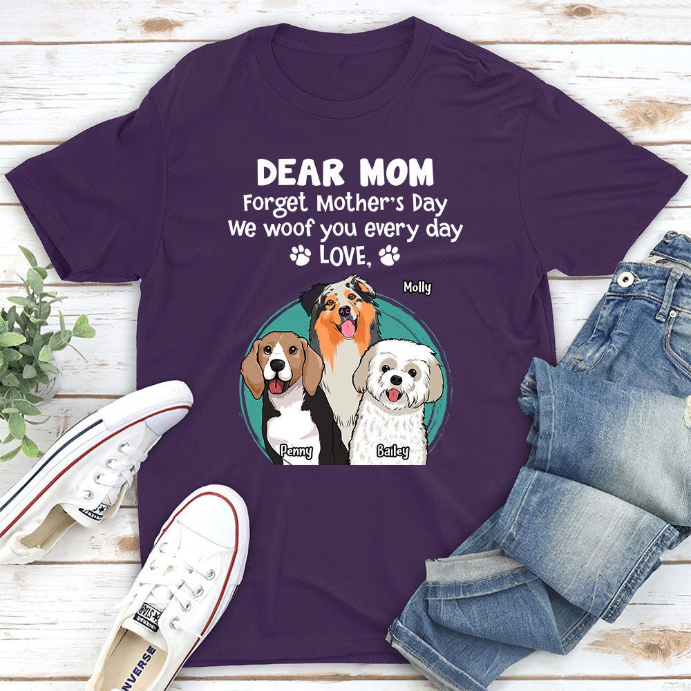 Personalized Unisex 'Love You Everyday' Pet Lover T-shirt