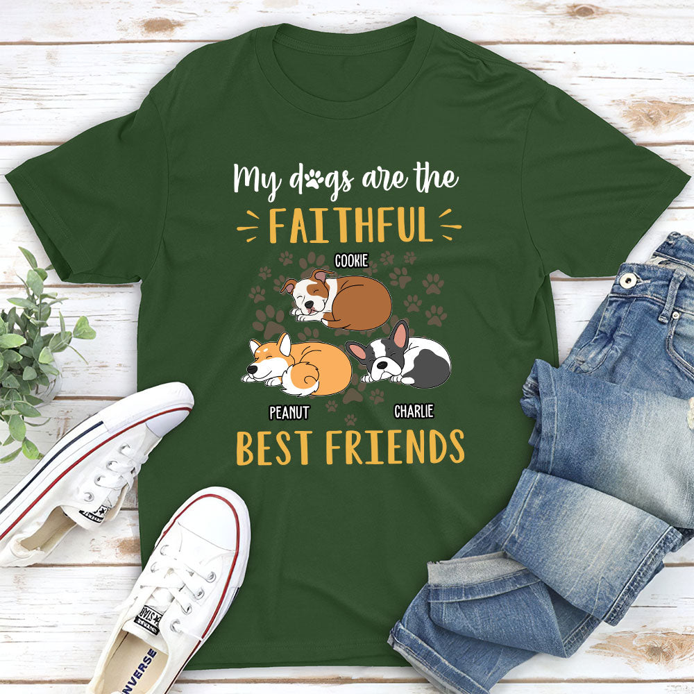 Personalized Custom Unisex Dog Lover T-shirt - Celebrate Your Furry Best Friend
