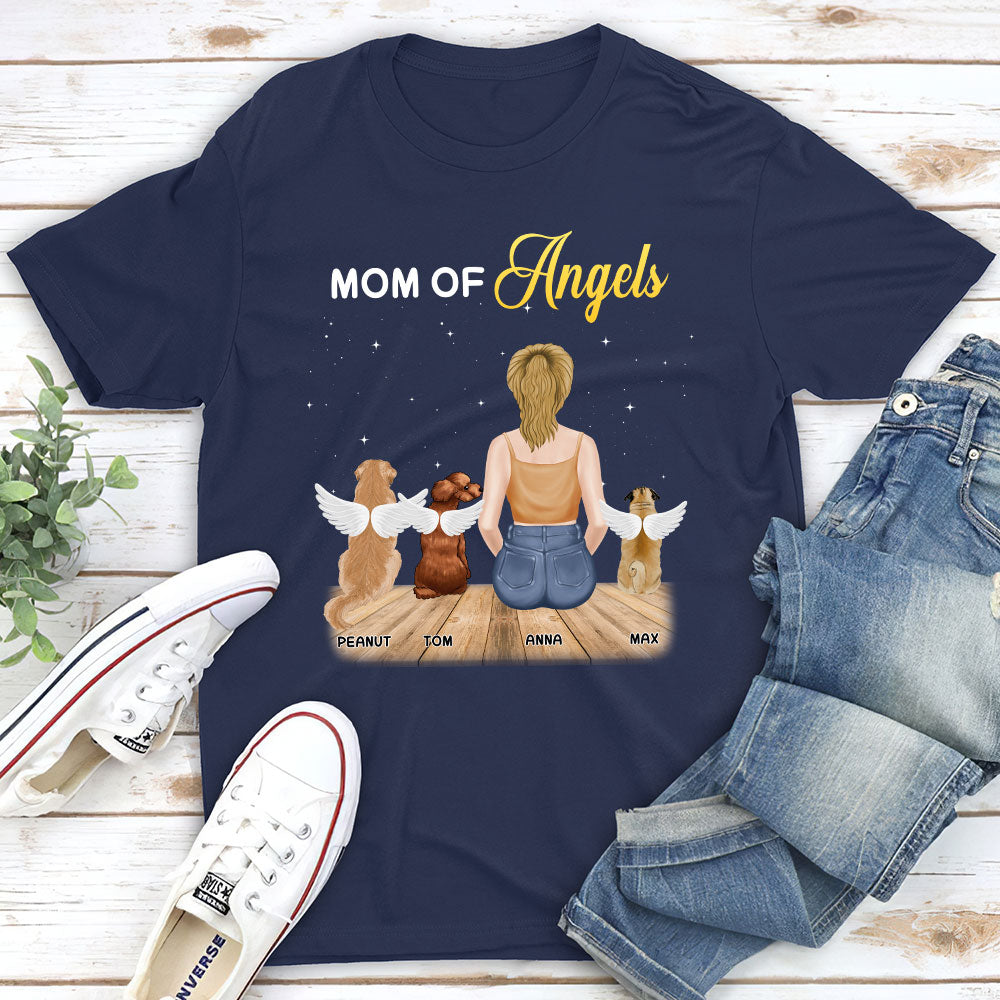 Personalized Custom Unisex Memorial T-shirt for Pet Lovers - Parents Of Angels