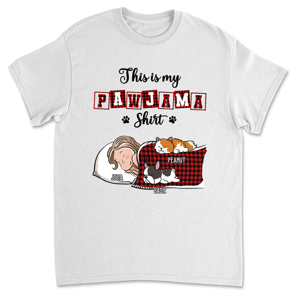 My Sleepshirt Ver Pet 2 - Customizable Unisex Personalized Pet Lover T-Shirt