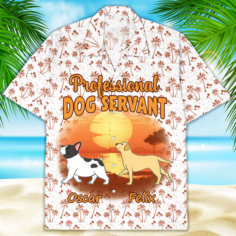 Customizable Tropical Pet Lover's Hawaiian Shirt