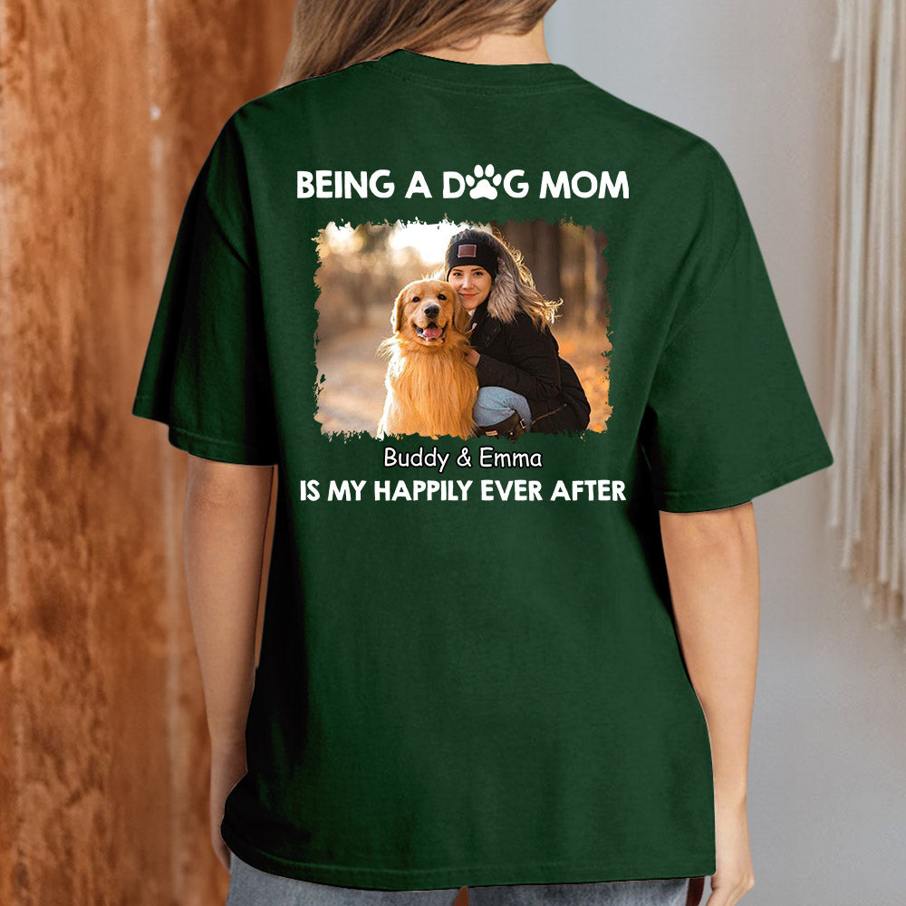 Happy Together Personalized Unisex Pet Lover's Photo T-shirt