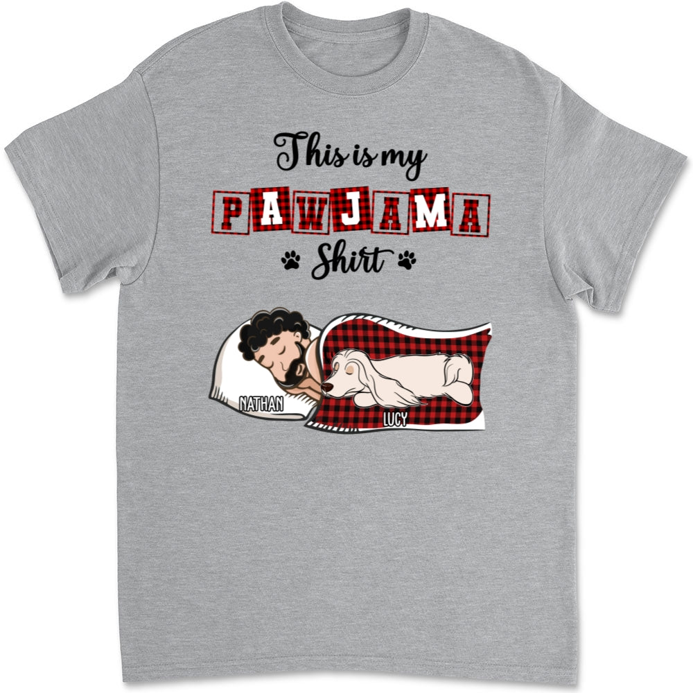 My Sleepshirt Ver Pet 2 - Customizable Unisex Personalized Pet Lover T-Shirt