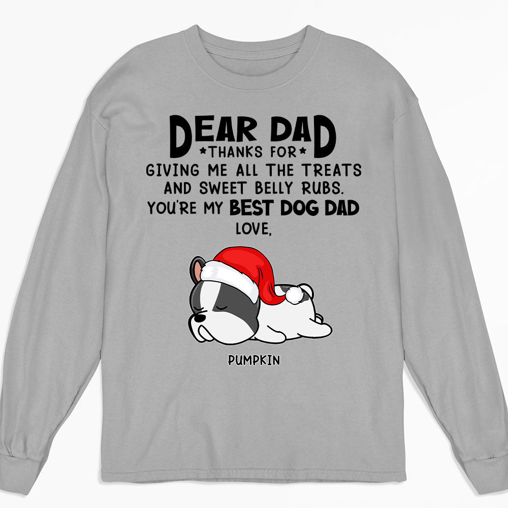 Personalized All - Inclusive Treats Long Sleeve T - shirt for Pet Lovers